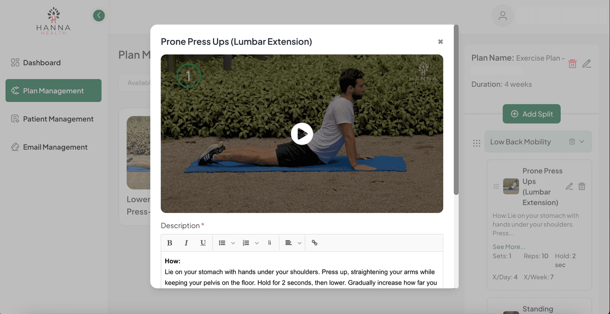 Smarter HEP for Modern Clinicians
